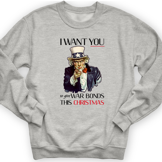 War Bonds Crewneck Sport Grey / S