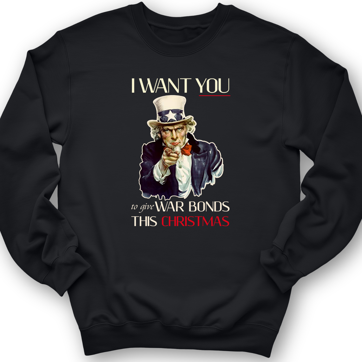 War Bonds Crewneck Black / S