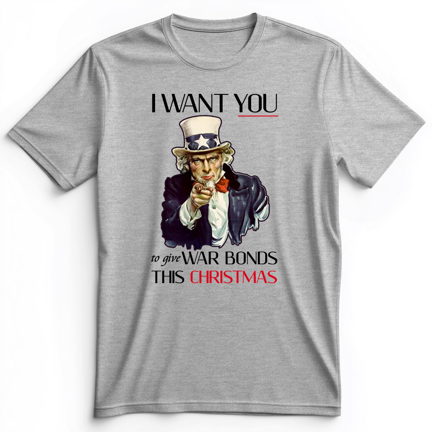 War Bonds Premium Tee Athletic Heather / S