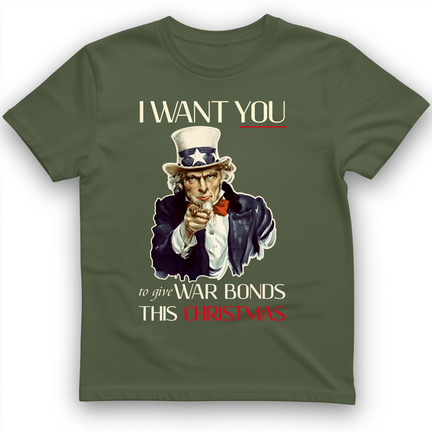 War Bonds T-Shirt Military Green / S