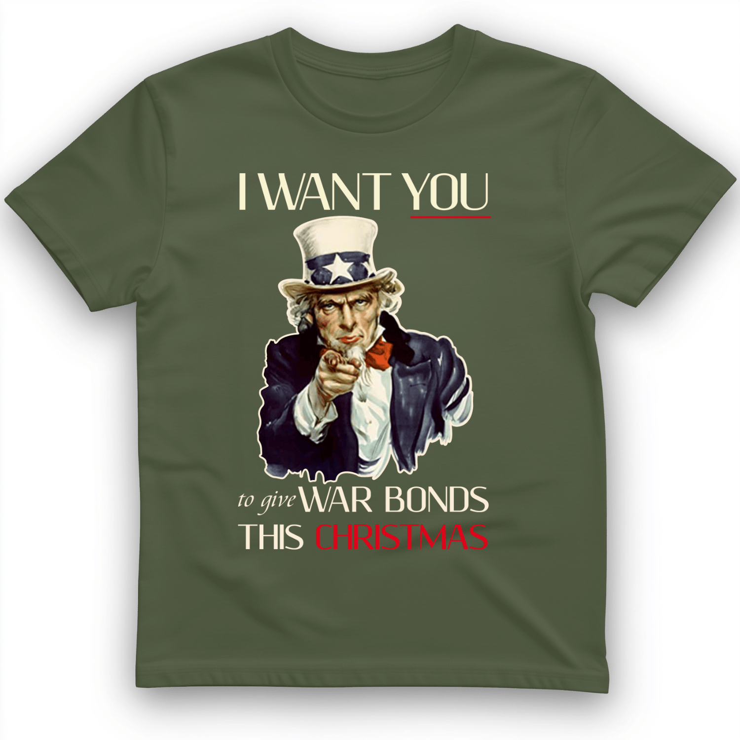 War Bonds T-Shirt Military Green / S