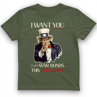 War Bonds T-Shirt Military Green / S