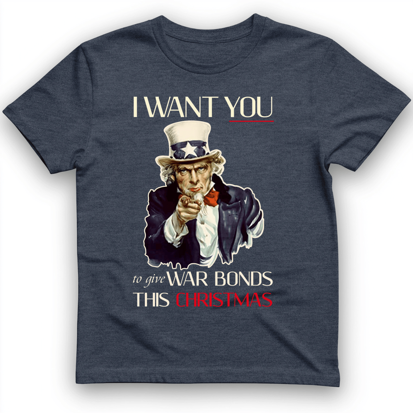 War Bonds T-Shirt Heather Navy / S