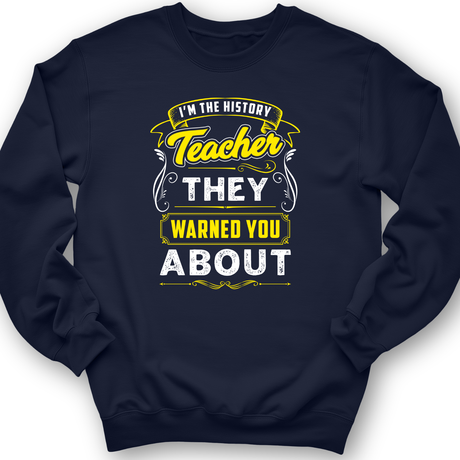 Warned You About Crewneck Navy / S