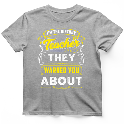 Warned You About T-Shirt Sport Grey / S