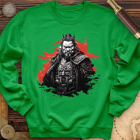 Warrior Genghis Khan Crewneck Irish Green / S