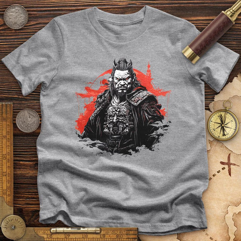 Warrior Genghis Khan High Quality Tee Athletic Heather / S