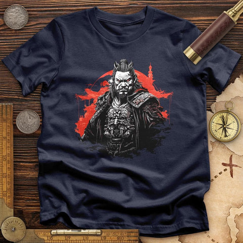 Warrior Genghis Khan T-Shirt Navy / S