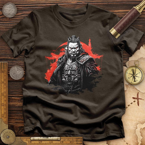 Warrior Genghis Khan T-Shirt Dark Chocolate / S