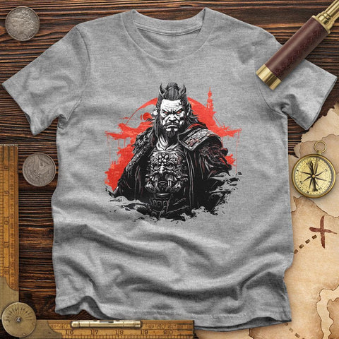 Warrior Genghis Khan T-Shirt Sport Grey / S