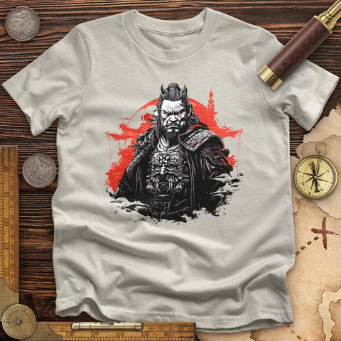 Warrior Genghis Khan T-Shirt Ice Grey / S