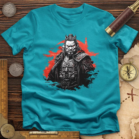 Warrior Genghis Khan T-Shirt Tropical Blue / S
