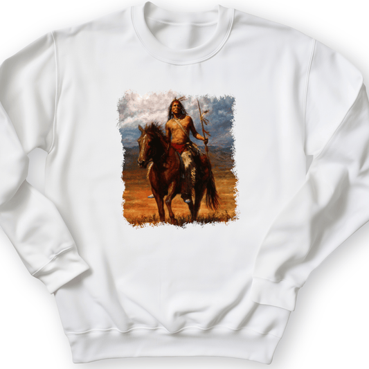 Warrior Horse Crewneck White / S