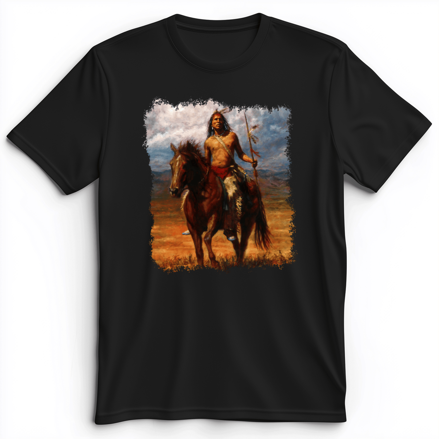 Warrior Horse Premium Tee Black / S