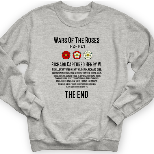 Wars Of The Roses Crewneck Sport Grey / S