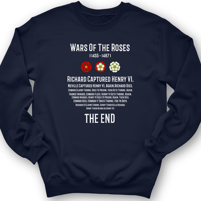Wars Of The Roses Crewneck Navy / S
