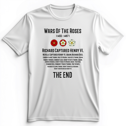 Wars Of The Roses Premium Tee White / S