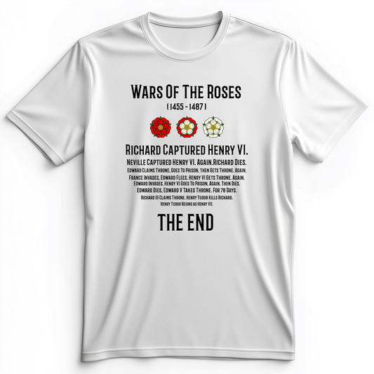 Wars Of The Roses Premium Tee White / S