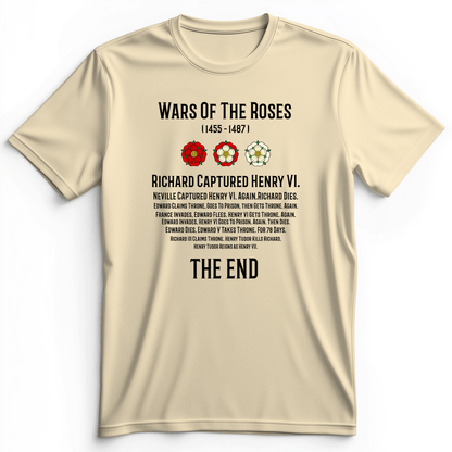Wars Of The Roses Premium Tee Natural / S