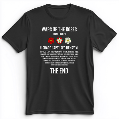 Wars Of The Roses Premium Tee Dark Grey Heather / S