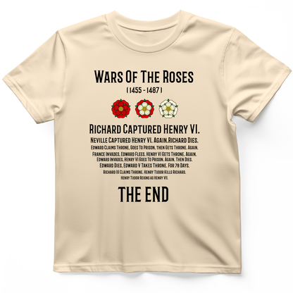 Wars Of The Roses T-Shirt Natural / S