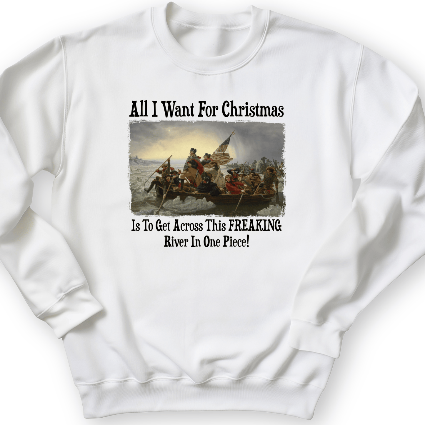 Washington All I Want Crewneck White / S