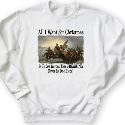 Washington All I Want Crewneck White / S