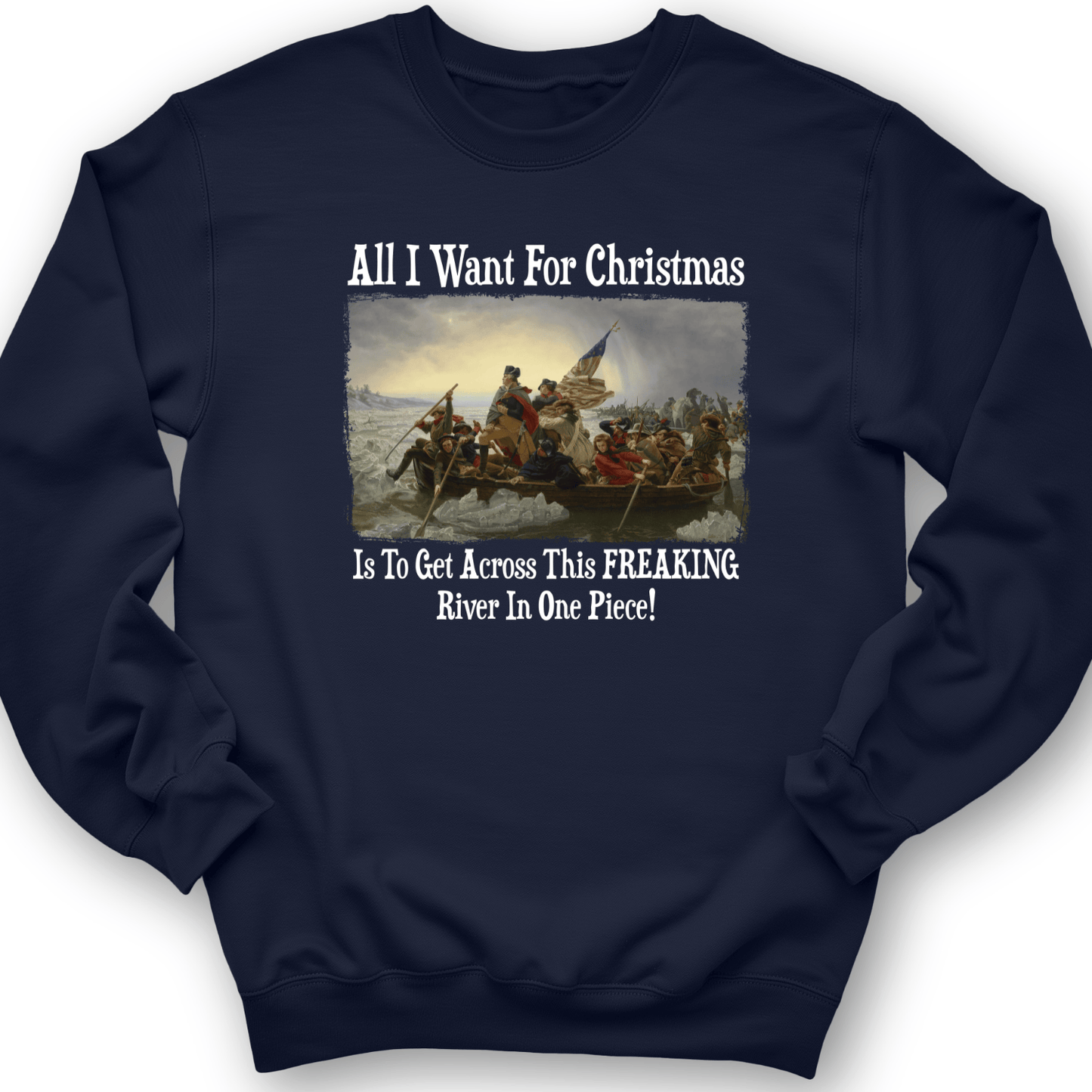 Washington All I Want Crewneck Navy / S