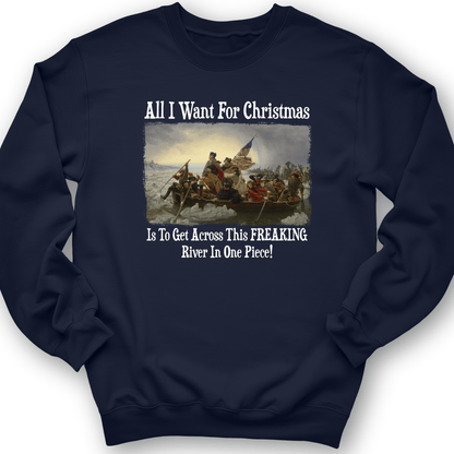 Washington All I Want Crewneck Navy / S