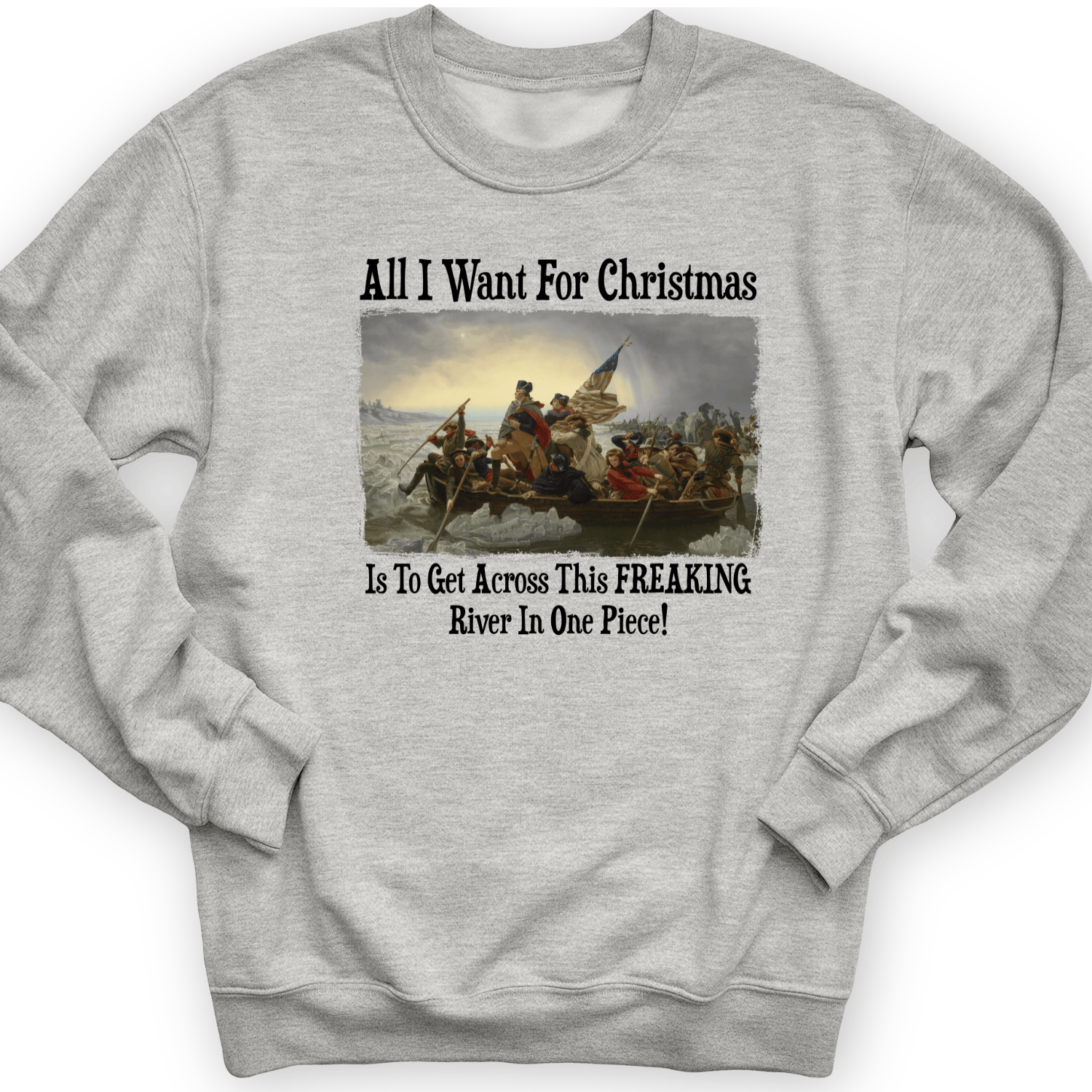 Washington All I Want Crewneck Sport Grey / S