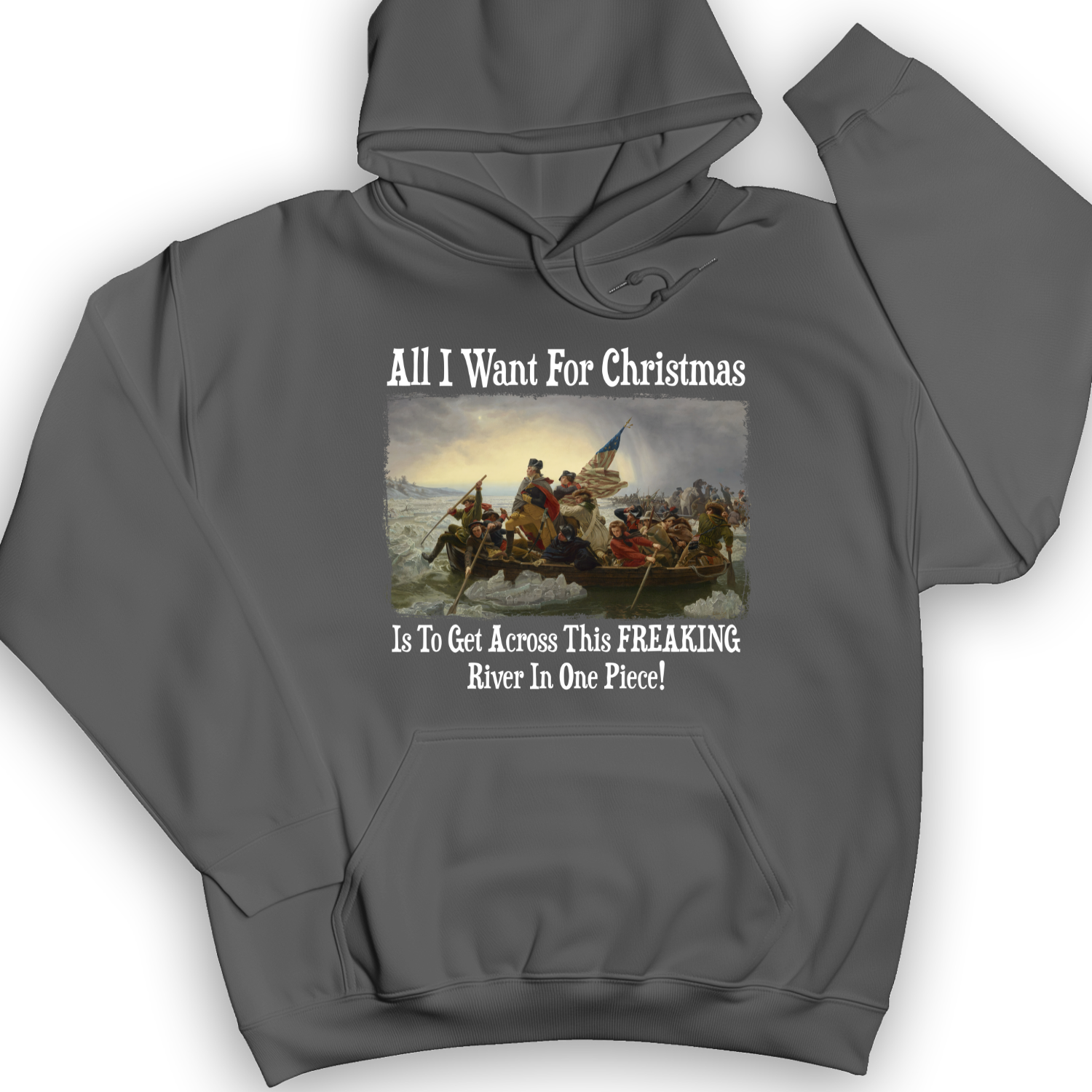 Washington All I Want Hoodie Charcoal / S
