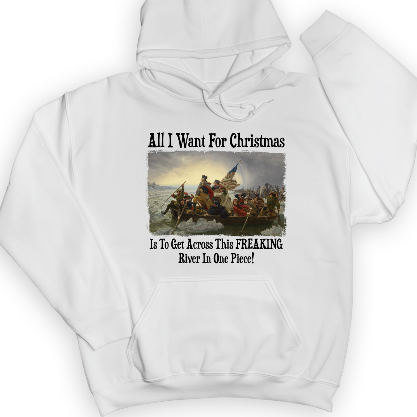 Washington All I Want Hoodie White / S