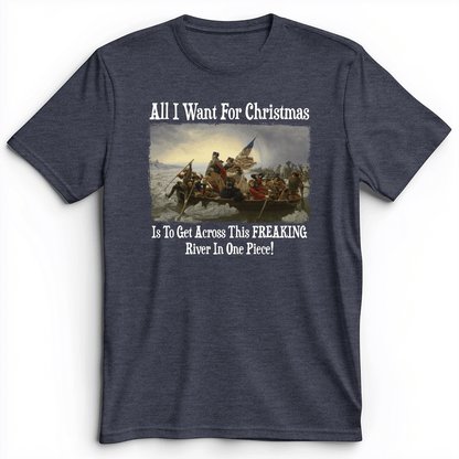 Washington All I Want Premium Tee Heather Navy / S