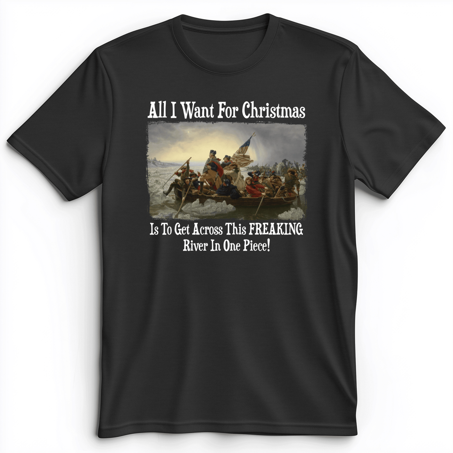 Washington All I Want Premium Tee Dark Grey Heather / S