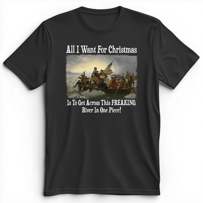 Washington All I Want Premium Tee Dark Grey Heather / S