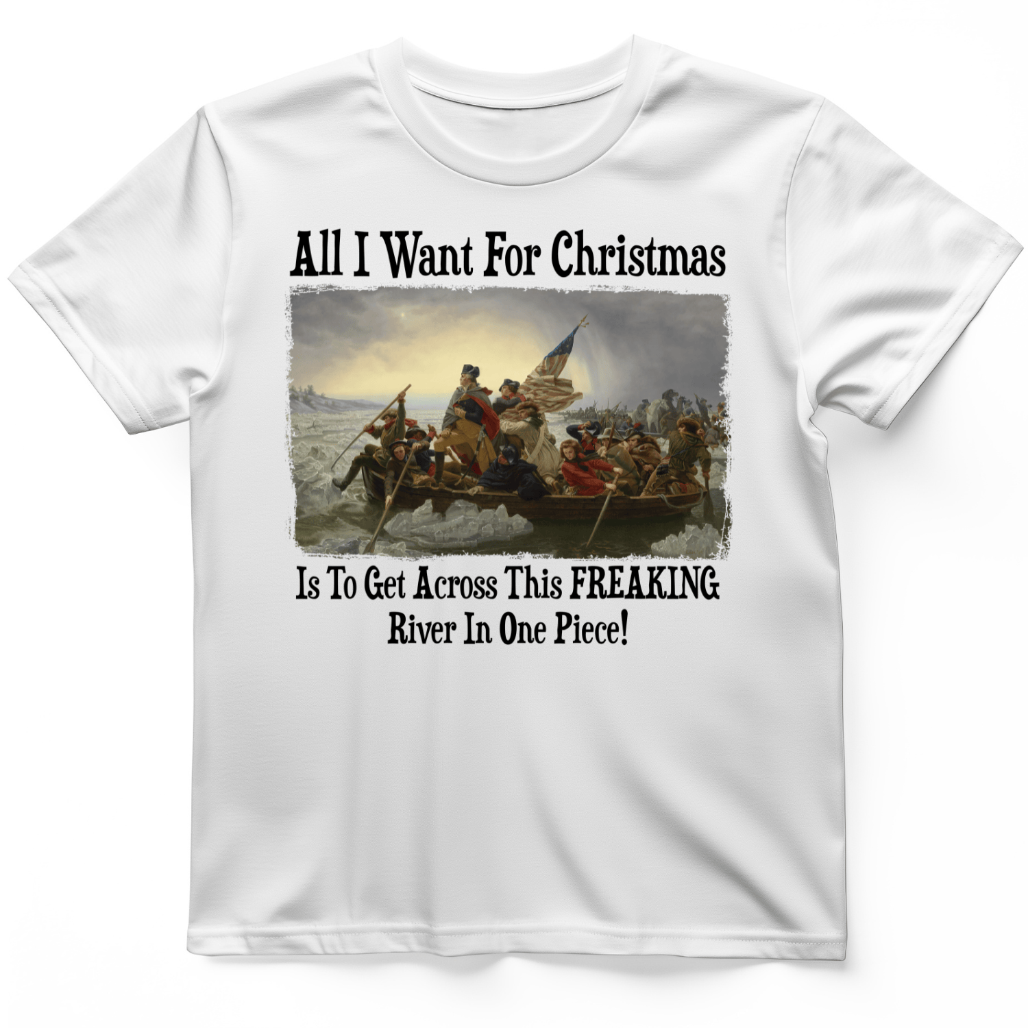Washington All I Want T-Shirt White / S