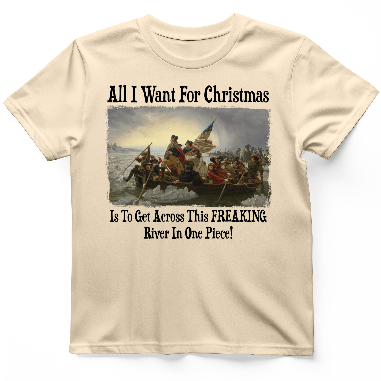 Washington All I Want T-Shirt Natural / S