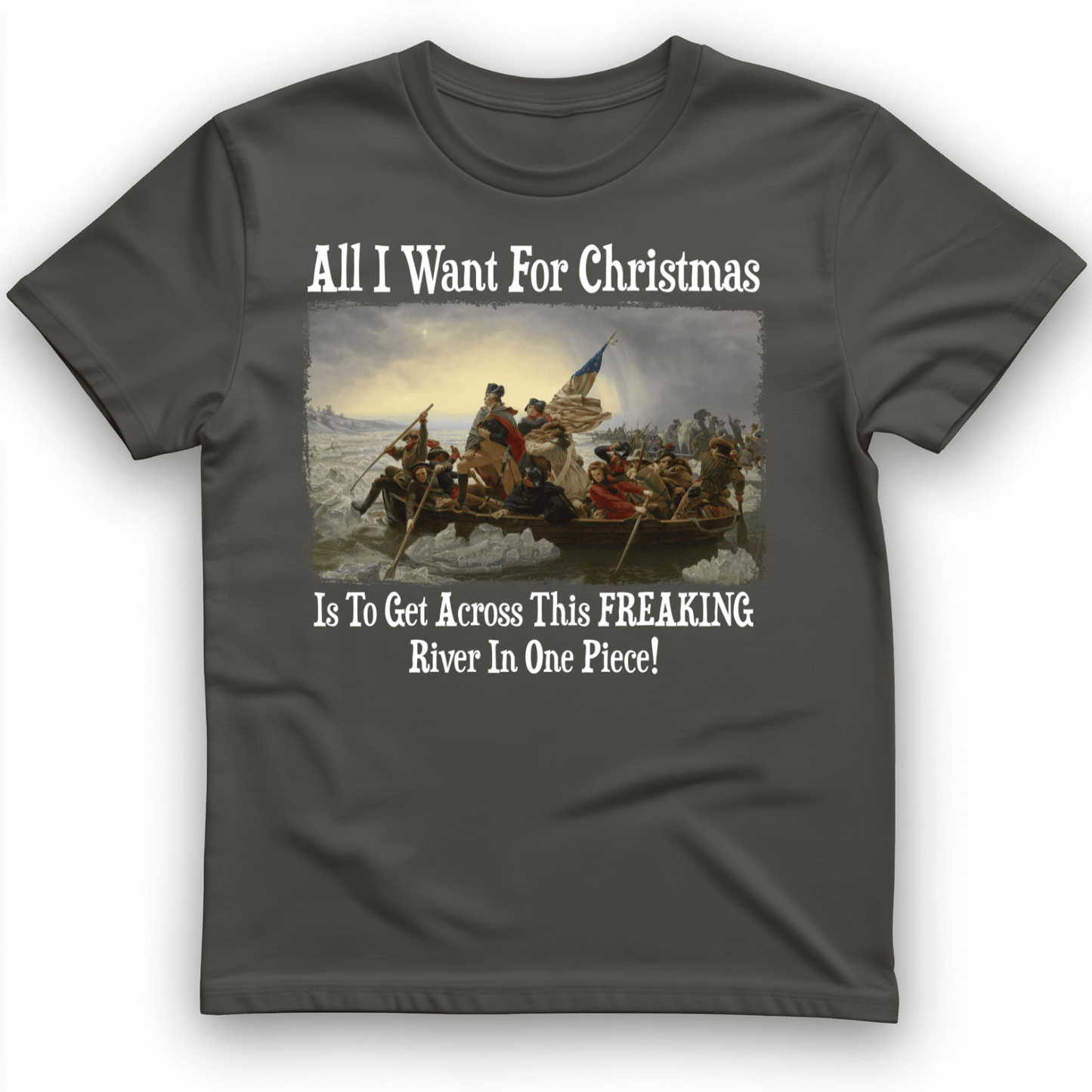 Washington All I Want T-Shirt Charcoal / S