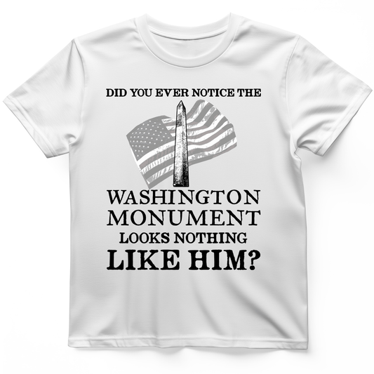 Washington Monument T-Shirt White / S