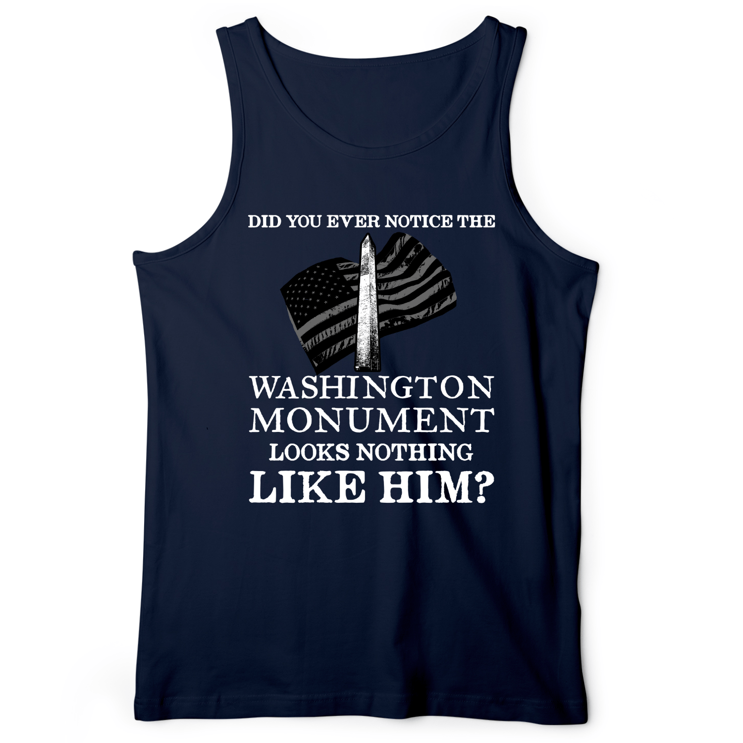 Washington Monument Tank Navy / XS