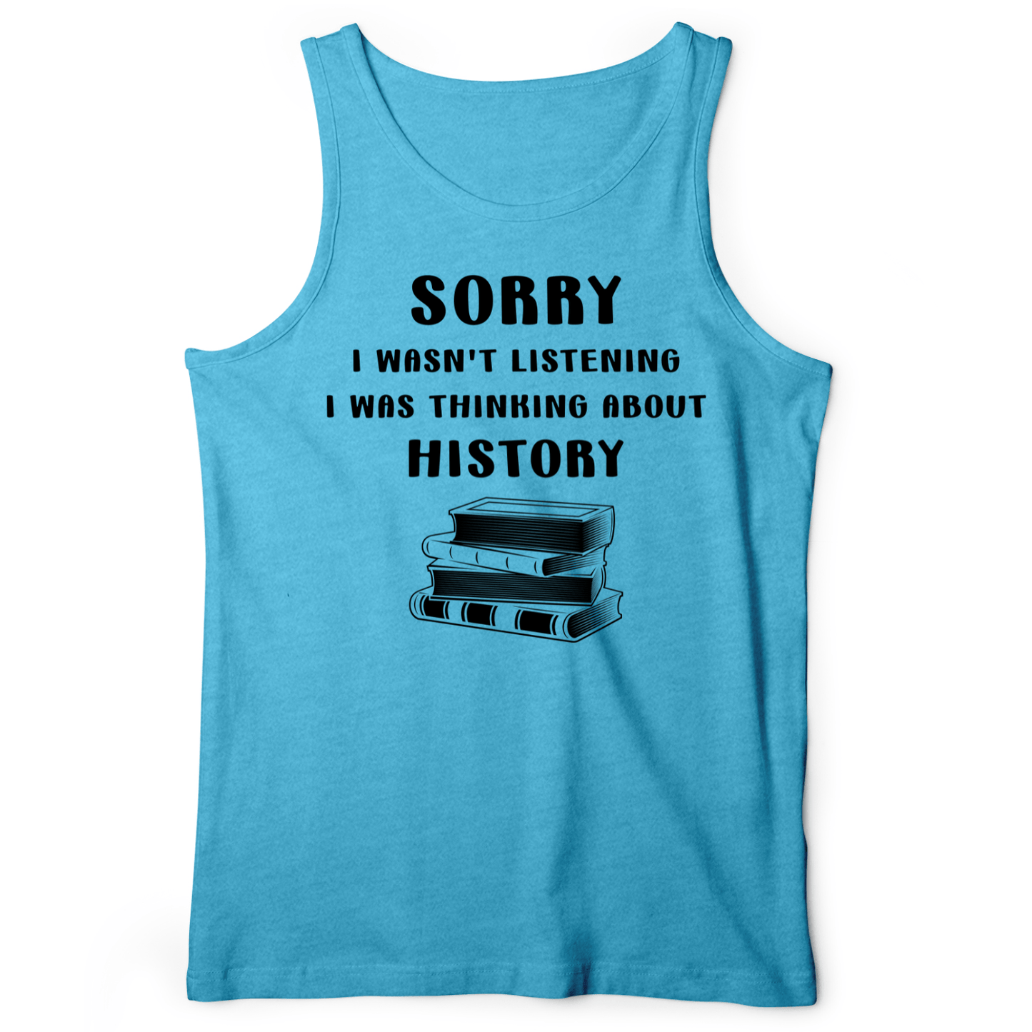 Wasn't Listening Tank Aqua TriBlend / XS