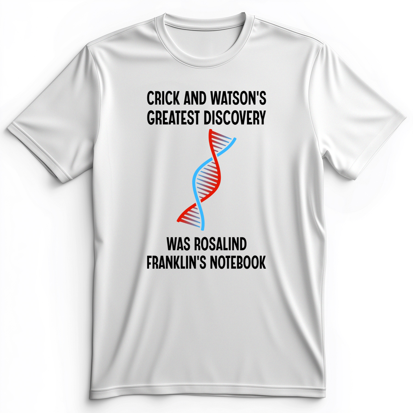 Watson and Crick Premium Tee White / S