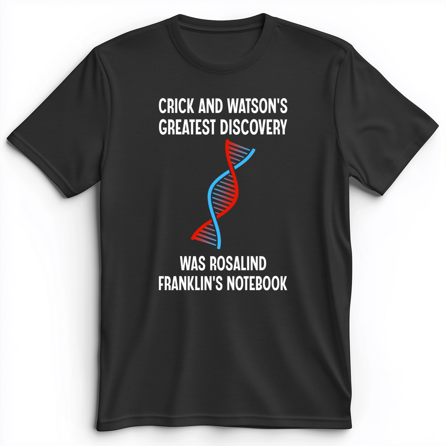 Watson and Crick Premium Tee Dark Grey Heather / S