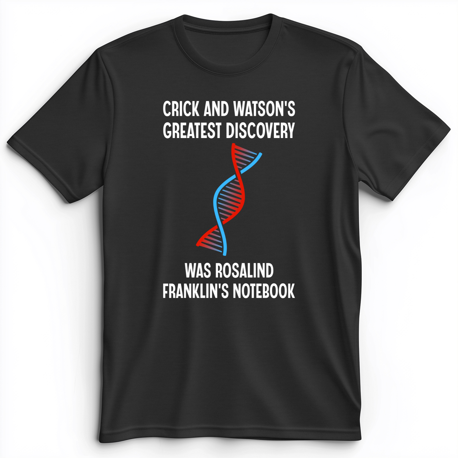 Watson and Crick Premium Tee Dark Grey Heather / S