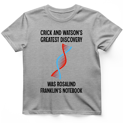 Watson and Crick T-Shirt Sport Grey / S