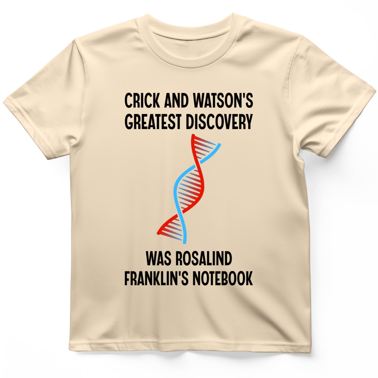 Watson and Crick T-Shirt Natural / S
