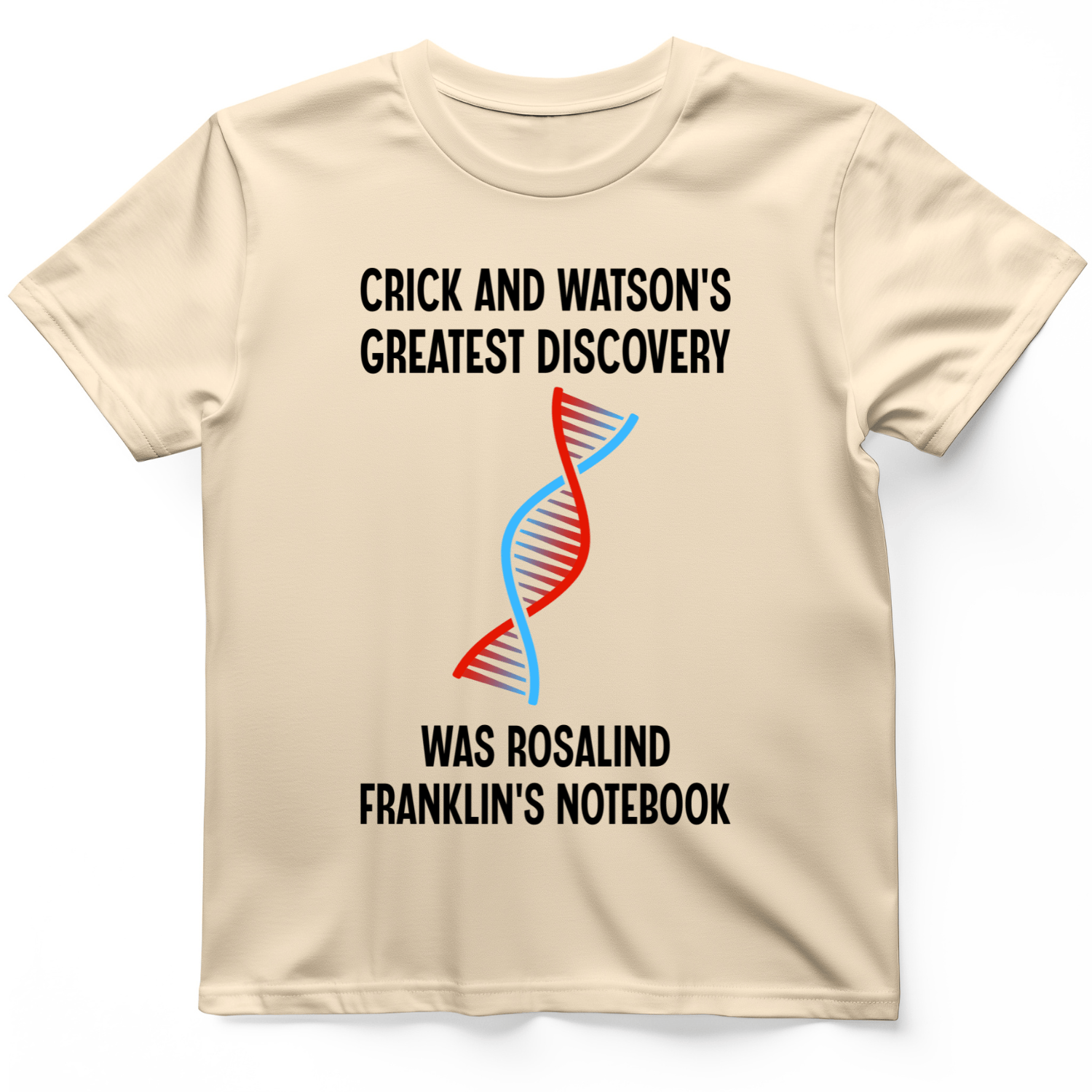 Watson and Crick T-Shirt Natural / S