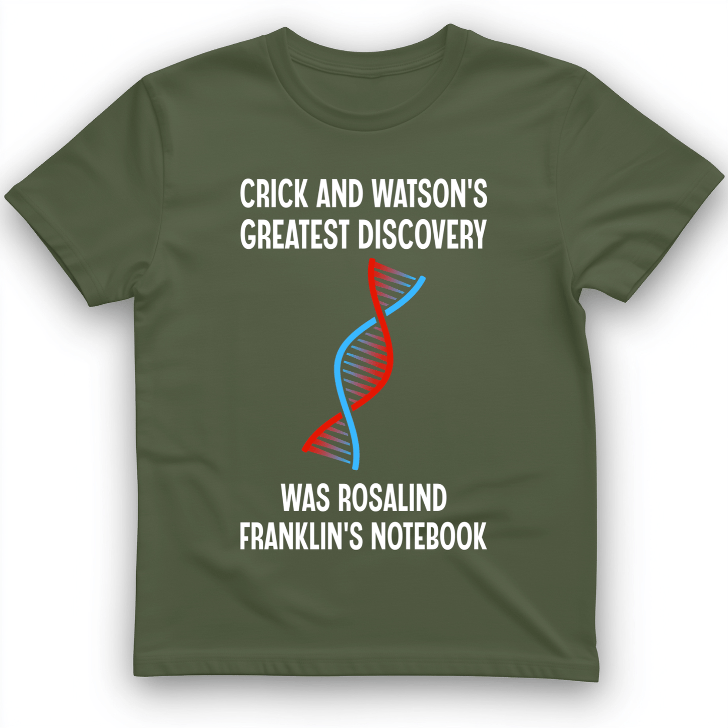 Watson and Crick T-Shirt Military Green / S