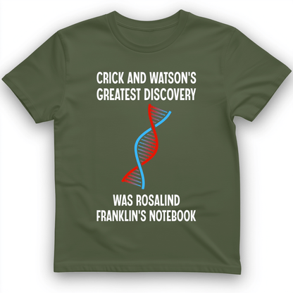Watson and Crick T-Shirt Military Green / S