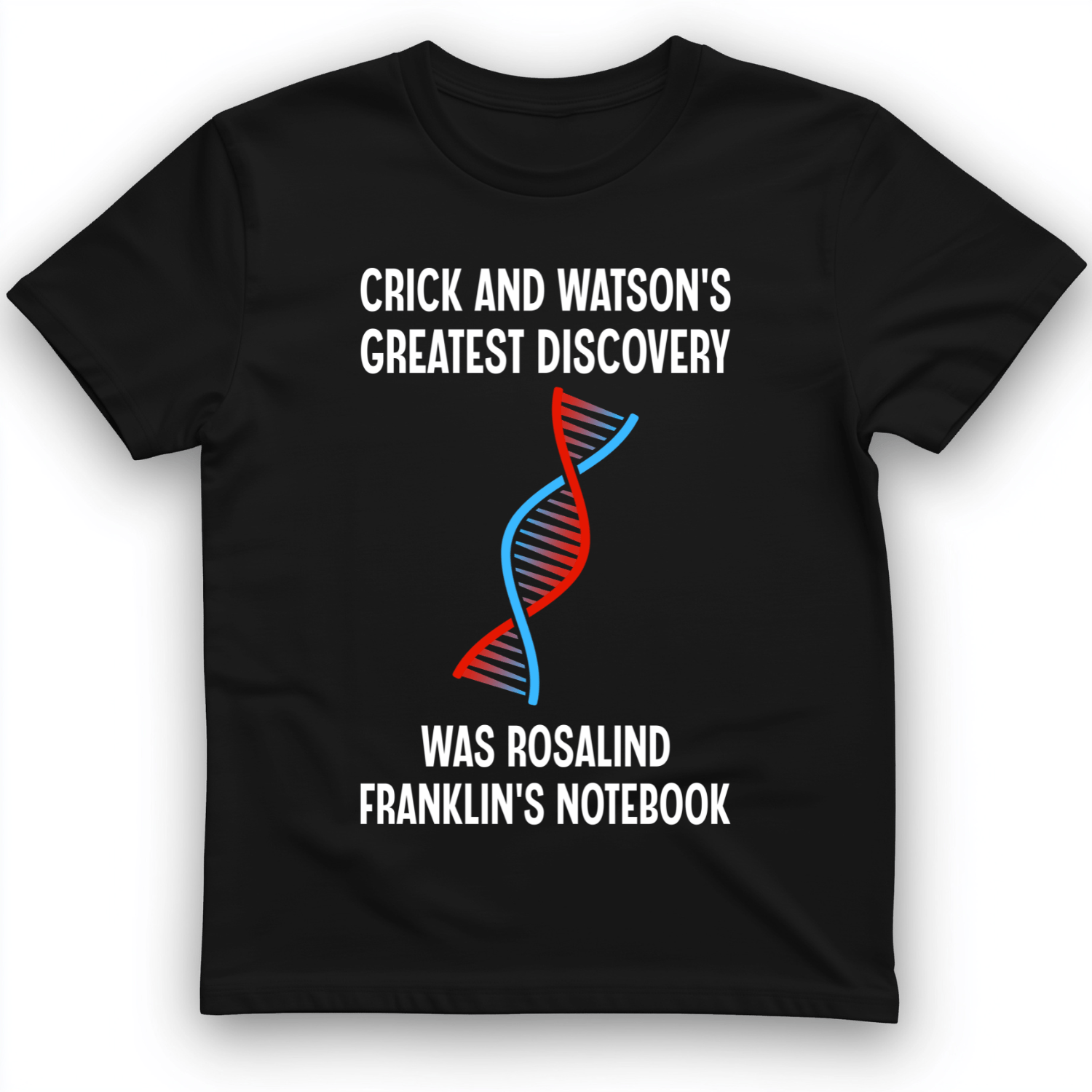 Watson and Crick T-Shirt Black / S